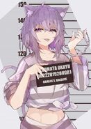 Okayu's Mugshot Picture