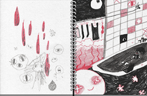 Whitespace Sketchbook Pages 5-6