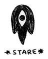 Something Sticker (Stare)