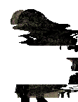 HellMari as she appears in Mari's unused defeat animation.