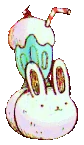 Milkshake Bunny (Neutral).gif (63 KB) MILKSHAKE BUNNY