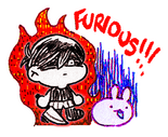 Omori Sticker (Furious)