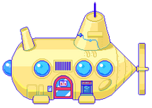 The sprite used for the Mustard Sub.
