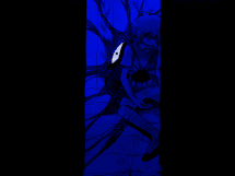 Basil committing suicide during a Neutral Ending.