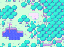 The area where the 3-Leaf Clover is found, within Vast Forest.