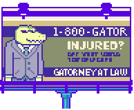 "Gatorney Law" Billboard.