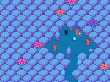 The area where the Magical Bean is found, within Lost Forest.