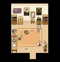 Mikhael's Bedroom (Sunset)