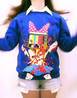 TV GIRL CREWNECK by OMOCAT