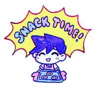 Hero Sticker (Snack Time)