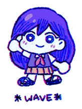 Mari Sticker (Wave)