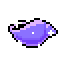 The sprite of a seashell as it appears in-game.