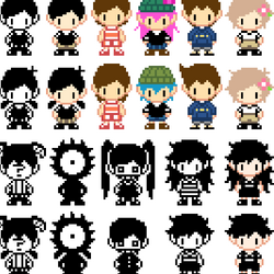 Snuuy beta sprite draw by @otomerson : r/OMORI