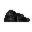 The sprite of Basil's corpse as it appears in the area's background.