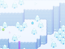 The area where the SNOWBALL is found, within the SNOWGLOBE MOUNTAIN.