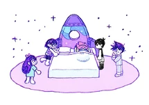OMORI ARTBOOK SPACE BOYFRIEND