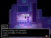 MOLLY resumes doing her experiments despite being unable to recreate her original body.