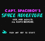 Capt. Spaceboy's Space Adventure (Title)