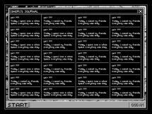 The journal as shown from the laptop.