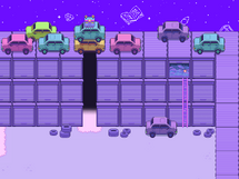 The area where the Bubble Wrap is found, within the Junkyard.