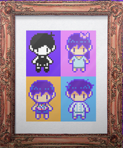 OMORI, AUBREY, KEL, AND HERO