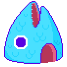 The sprite used for Fishboy's Cave.