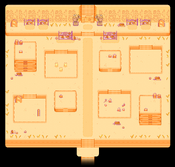 Full map of the first floor.