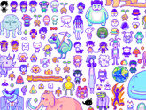 OMORI CHARACTERCONCEPT COLORPIXELS