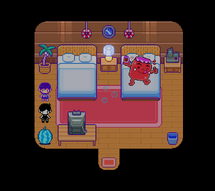 The area where Clam Coin is found, within the third floor of Last Resort.