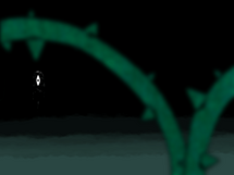 Something behind the vines in Sweetheart's Castle.