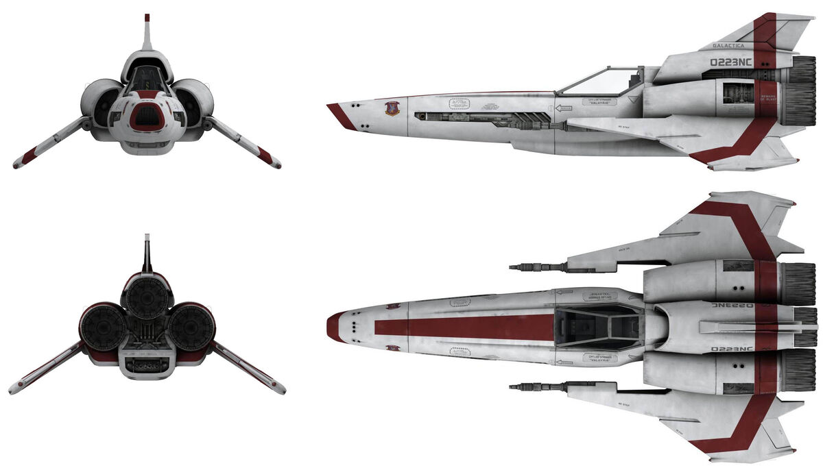 その他 COLONIAL VIPER UCCS Colonial Viper - Battlestar Galactica — BrickVault