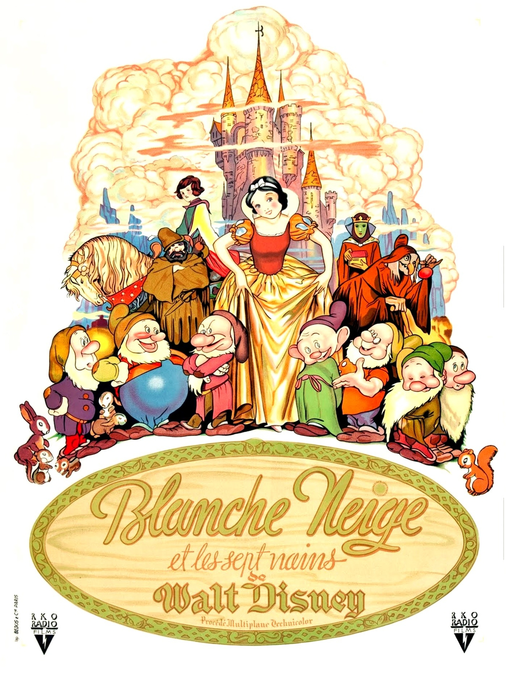 Blanche-Neige et les Sept Nains (David Hand, 1937) - La
