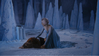 4x02 Elsa Reine des Neiges Emma Swan grotte de glace appel David