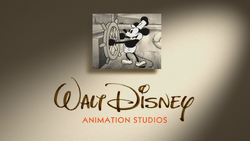 Mickey Mouse Steamboat Willie logo Walt Disney Animation Studios