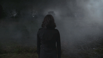 2x19 Regina Mills voile charme d'invisibilité champ de haricots magiques mouvement bras main doigts cornes du diable
