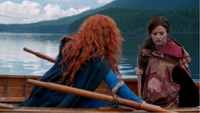 5x06 Merida Belle French barque lac forêt DunBroch demande aide magie frères royaume