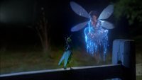 1x05 Fée Bleue transformation Jiminy Cricket criquet magie parapluie conscience