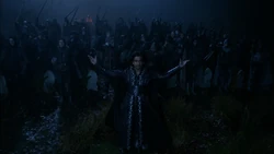 W1x13 Jafar bras levés armée cavaliers morts-vivants