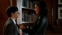 4x07 Henry Mills Regina Mills préparation travail boutique d'antiquités M