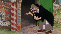 La sorcière dans le   Les Enfants des Bois de 1932.