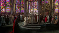 6x10 Méchante Reine Regina Mills dos Princesse Emma Swan Reine Blanche-Neige Roi David Sir Prince Henry chapelle pavillon défis héros héroïne Sauveur Sauveuse