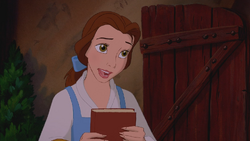 La Belle et la Bête (Disney) 1991 séquence chanson Bonjour livre merveilleuse histoire terminée finie