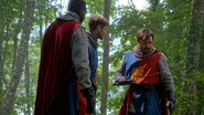 5x01 Lancelot Perceval Roi Arthur Excalibur incomplète secret