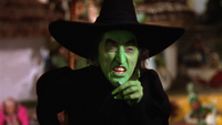 La Méchante Sorcière de l'Ouest, interprétée par Margaret Hamilton.