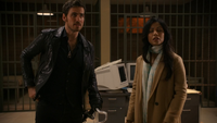 6x10 Killian Jones Jasmine poste de police attente David retard