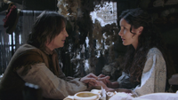 2x14 Rumplestiltskin Milah mains inquiétude annonce appel au front occasion