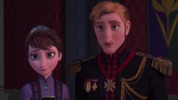 La Reine Iduna et le Roi Agnarr dans le    de 2013.