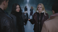 4x12 David Nolan Regina Mills Cruella d'Enfer parchemin magique Ursula Emma Swan Mary Margaret Blanchard réticence