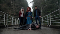 5x21 Roi Arthur Merida Emma Swan David Nolan cadavre pont à péage peine