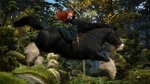 Rebelle Brave Disney Merida Angus saut arc flèche Vers le Ciel mini